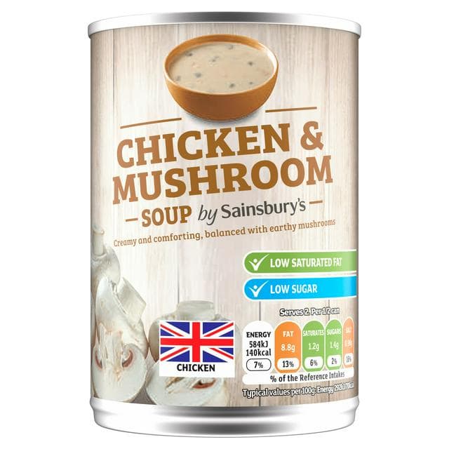 Sainsbury's Chicken & Mushroom Soup 400g - gallery image 1