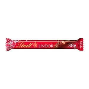 Lindt Lindor Milk Chocolate Treat Bar 38g