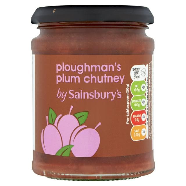 Sainsbury's Ploughmans Plum Chutney 310g - gallery image 1