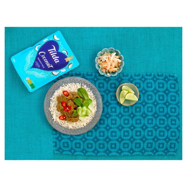 Tilda Microwave Rice Coconut Basmati 250g - gallery image 4