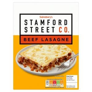 Stamford Street Co. Beef Lasagne Ready Meal For 1 400g