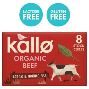 Kallo Organic Beef Stock Cubes 8x11g