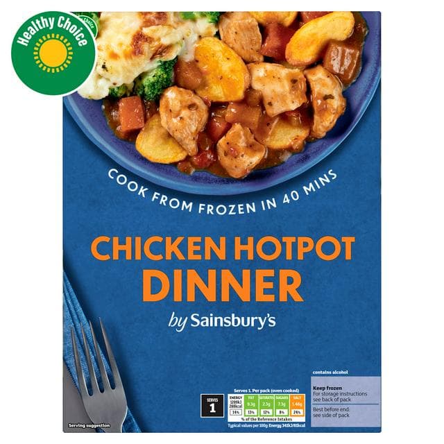 Sainsbury's Chicken Hotpot Dinner Ready Meal For 1 400g - gallery image 1