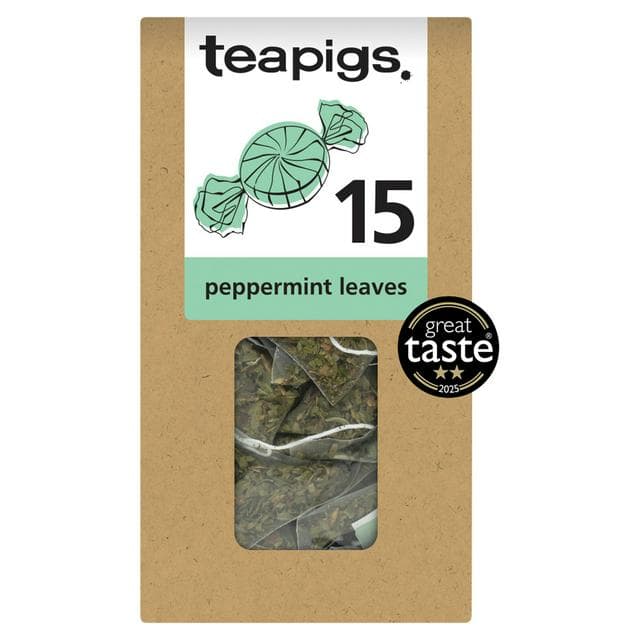 Teapigs Peppermint Leaves Tea Bags x15 - gallery image 1