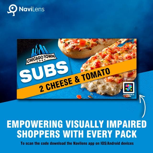 Chicago Town Sub Cheese & Tomato Pizzas x2 (250g) - gallery image 3