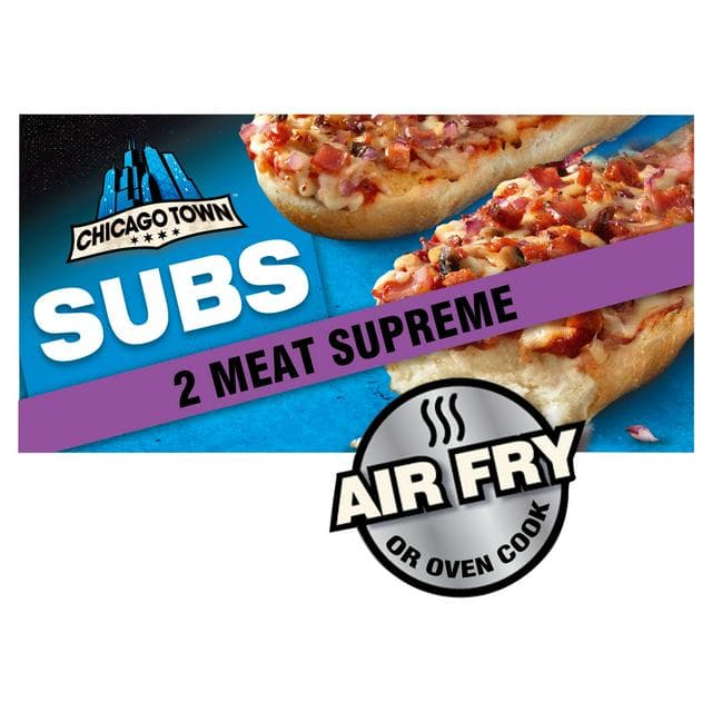 Chicago Town Sub Meat Supreme Pizzas x2 (250g) - gallery image 1