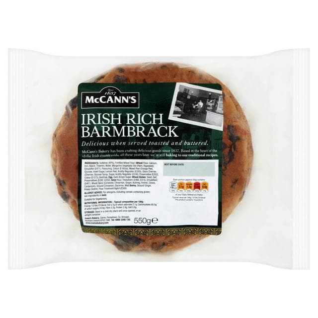 Mccanns Irish Rich Barmbrack 553g - gallery image 1