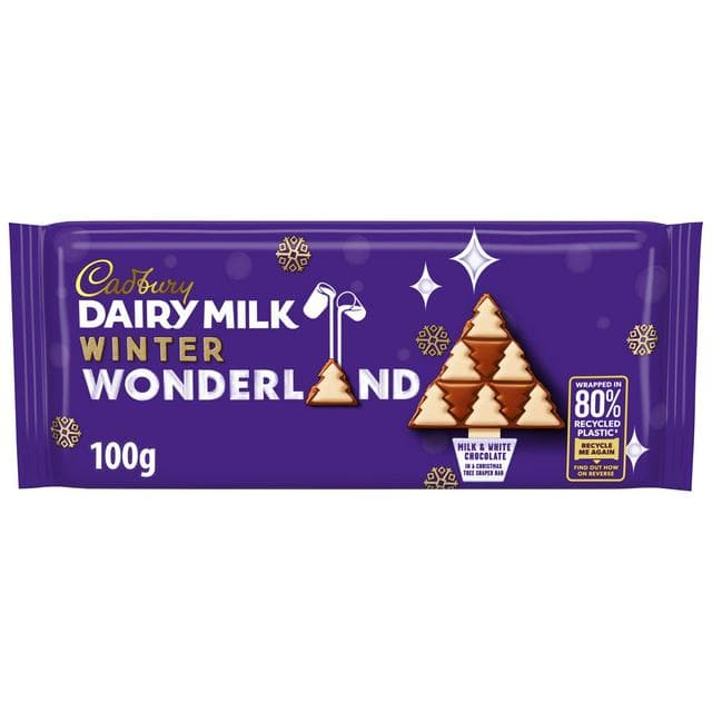 Cadbury Dairy Milk 100g Winter Wonderland Chocolate Bar - gallery image 1