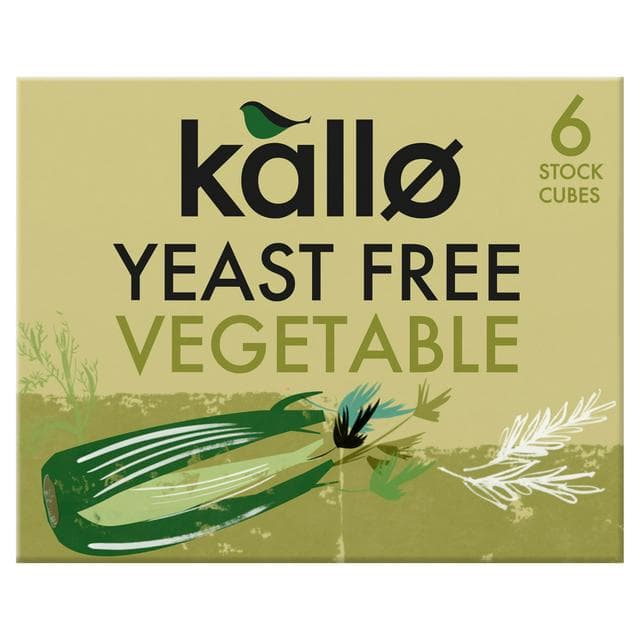 Kallo Yeast Free Vegetable Stock Cubes 6x11g - gallery image 1
