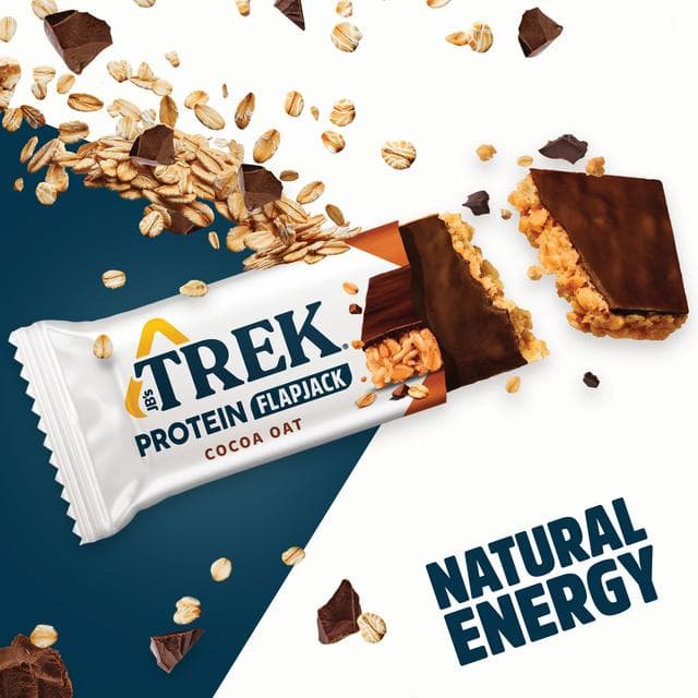 Trek Cocoa Oat Protein Flapjack 50g - gallery image 4