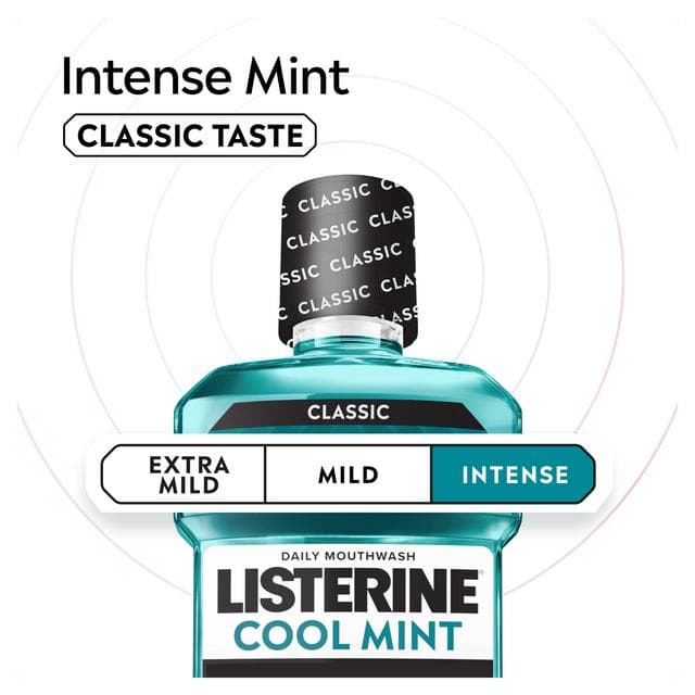 Listerine Essentials Cool Mint Mouthwash 1L - gallery image 6