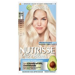 Garnier Nutrisse Ultra Maximum Lightener Permanent Hair Dye Blonde D+++ Bleach