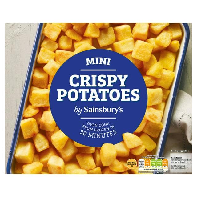 Sainsbury's Mini Crispy Potatoes 700g - gallery image 1