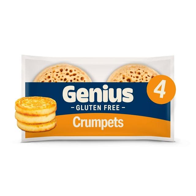 Genius 4 x Gluten Free Crumpets - gallery image 1