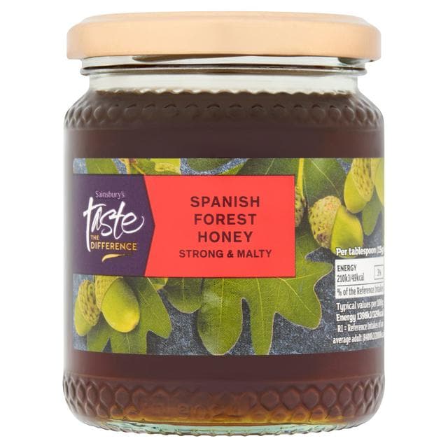 Sainsbury's Spanish Forest Honey, Taste the Difference 340g - gallery image 1