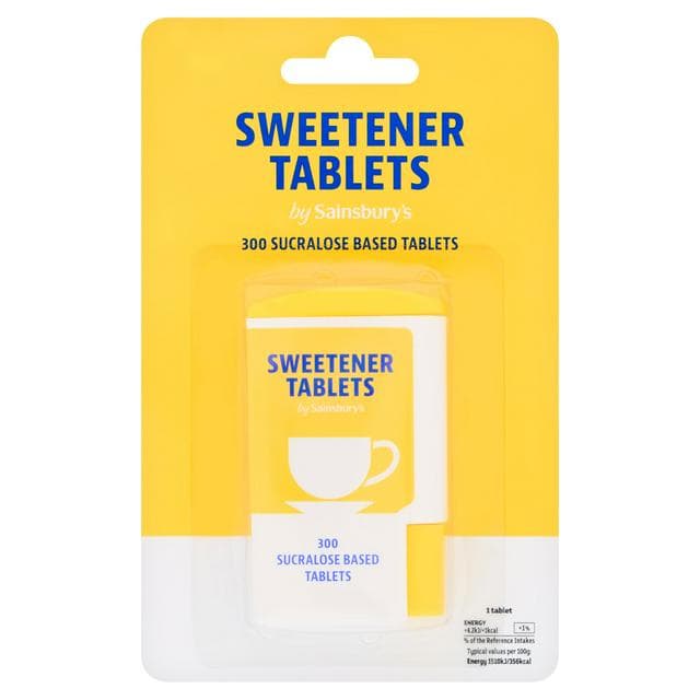 Sainsbury's Sucralose Sweetener Tablets x300 15.6g - gallery image 1