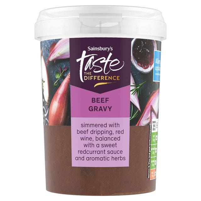 Sainsbury's Beef & Red Wine Gravy, Taste the Difference 450g (Serves 4) - gallery image 1