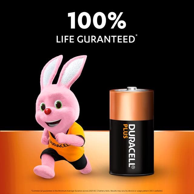 Duracell Pack of 6 Plus Alkaline C Batteries - gallery image 3