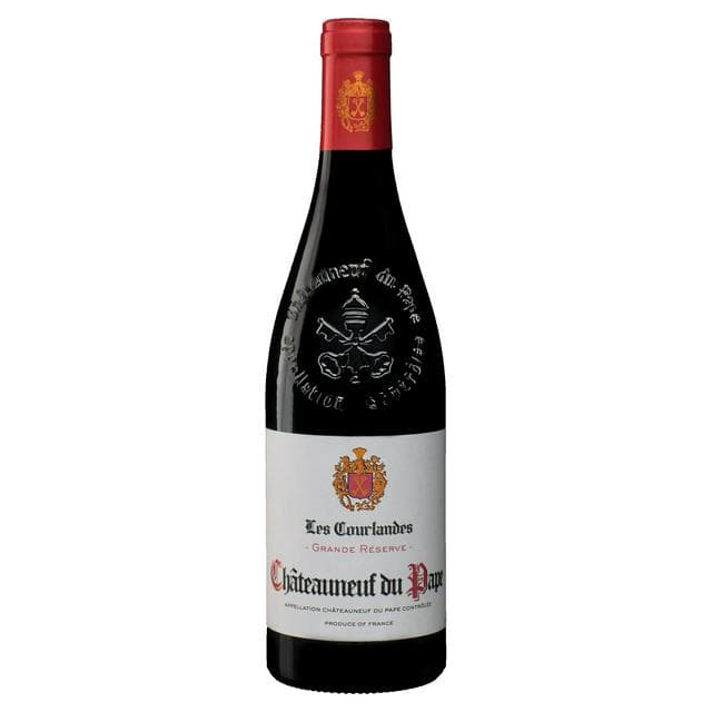 Châteauneuf Du Pape Les Courlandes Red Wine 75cl - gallery image 1