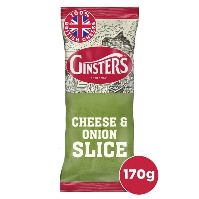 Ginsters Cheese & Onion Slice 170g - gallery image 1