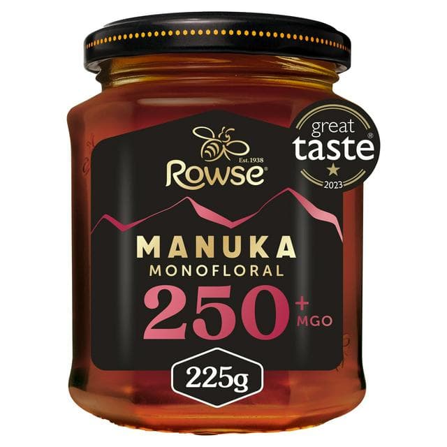 Rowse Manuka 250+ MGO Honey 225g - gallery image 1