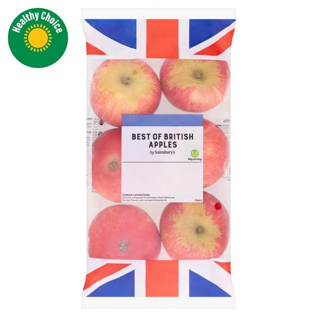 Sainsbury's Best Of British Apples x6 - gallery image 1