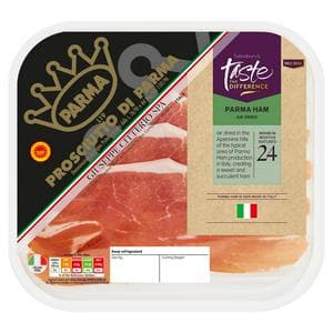 Sainsbury's Italian Parma Ham 24 Month Matured, Taste the Difference 70g