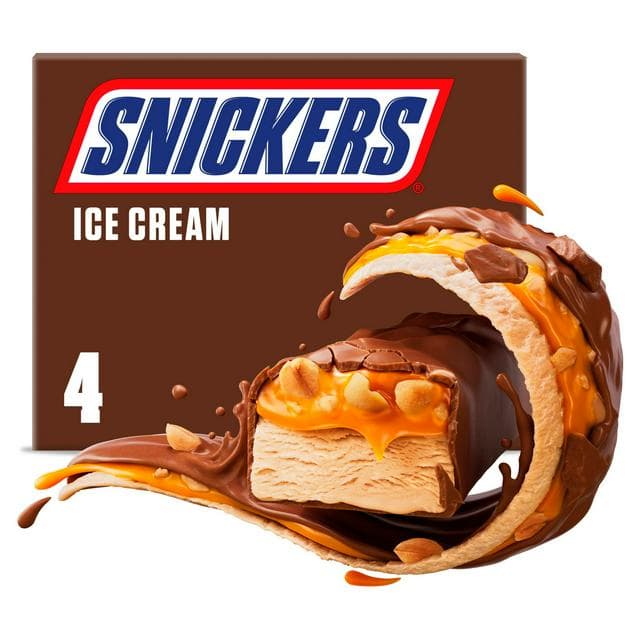 Snickers Ice Cream 4x53ml - gallery image 1