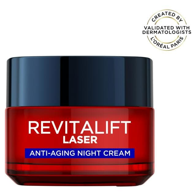 L'Oreal Paris Revitalift Laser Renew Anti Ageing Night Cream 50ml - gallery image 1