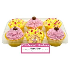Emma's Country Cakes Classic Choice Cupcakes x6