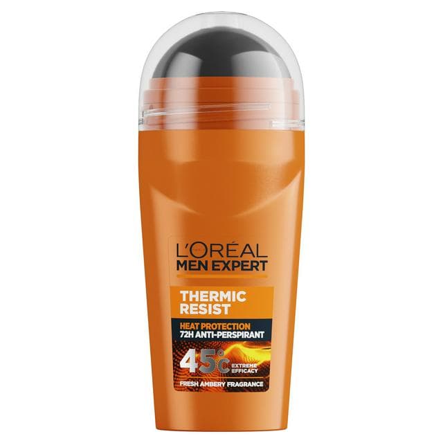 LOreal Men Expert 50ml Deodorant Thermic Resist Roll On 48H Anti-Perspirant - gallery image 1
