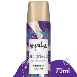 Impulse Bodyspray Deodorant, Be Suprised 75ml