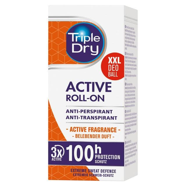 Triple Dry Roll On, Men Active 50ml - gallery image 1