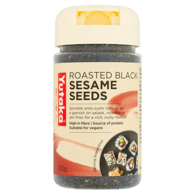Yutaka Roasted Black Sesame Seeds 100g - gallery image 1