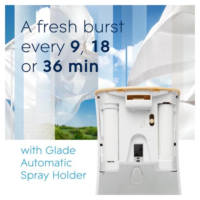 Glade Automatic Spray Refill Clean Linen Air Freshener 269ml - gallery image 3