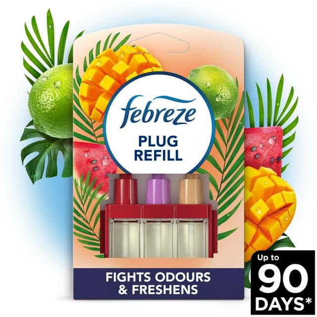 Febreze 3Volution Air Freshener Fruity Tropics Plug In Refill 20ml - gallery image 1