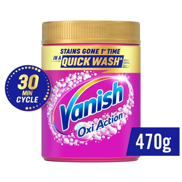 Vanish Gold Oxi Action 450g Laundry Stain Remover Powder Colour - gallery image 1