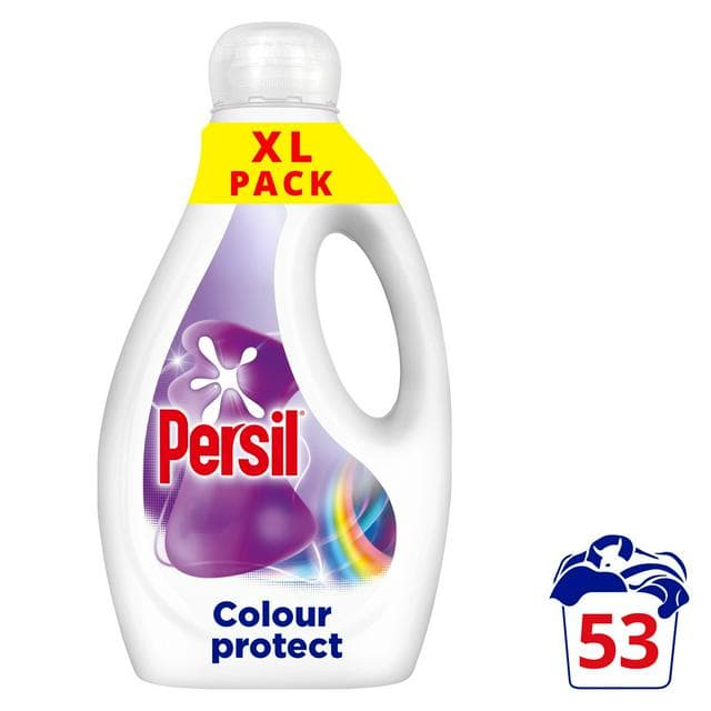 Persil Colour Protect 53 Washes Laundry Washing Liquid Detergent 1.43L - gallery image 1