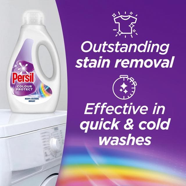 Persil Colour Protect 53 Washes Laundry Washing Liquid Detergent 1.43L - gallery image 2