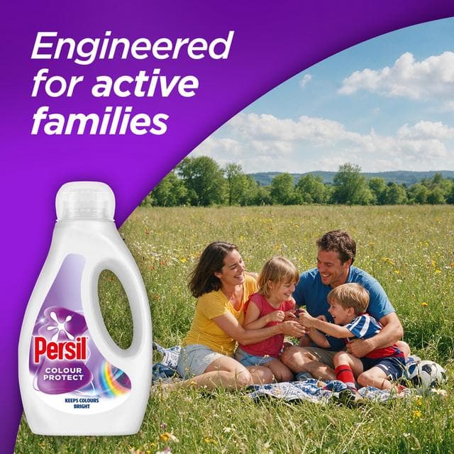 Persil Colour Protect 53 Washes Laundry Washing Liquid Detergent 1.43L - gallery image 4