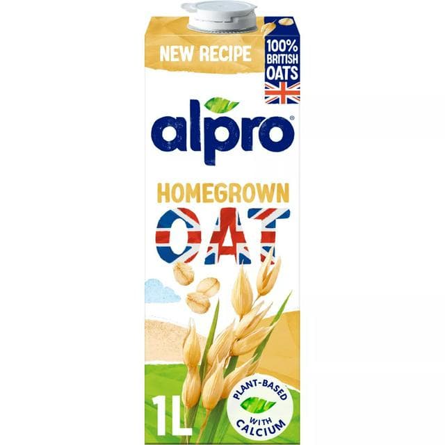 Alpro 1L Original Long Life Dairy Free Oat Drink - gallery image 1