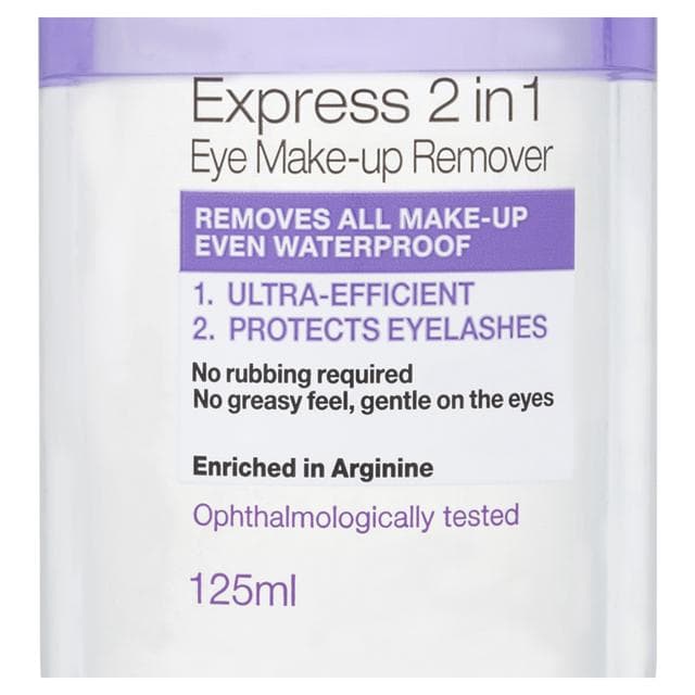 Garnier Skin Naturals 2 In 1 Eye Make-Up Remover 125ml - gallery image 2