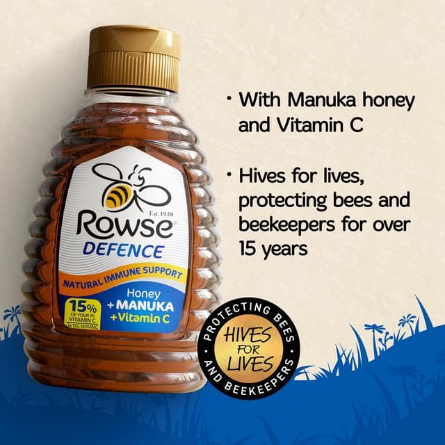 Rowse Defence Honey + Manuka + Vitamin C 250g - gallery image 2