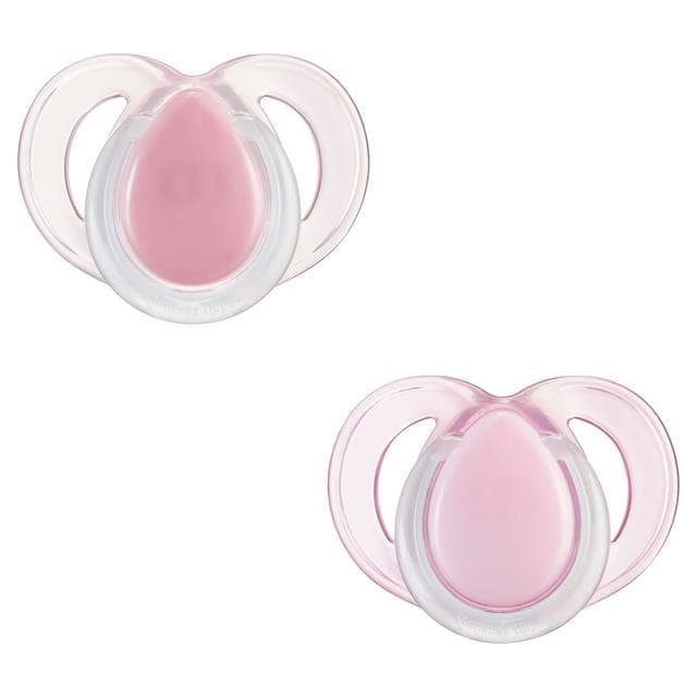 Tommee Tippee Closer To Nature Night Soother, 6-18 Months x2 - gallery image 1