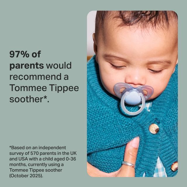 Tommee Tippee Closer To Nature Night Soother, 6-18 Months x2 - gallery image 3