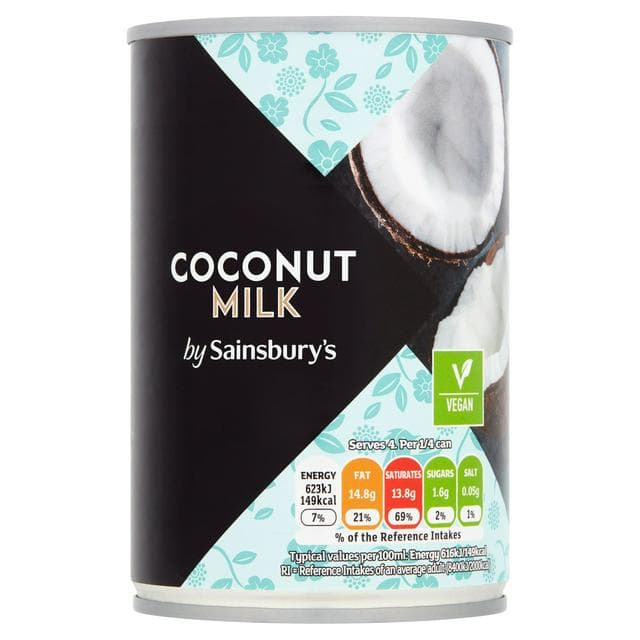 Sainsbury's Coconut Milk 400ml - gallery image 1