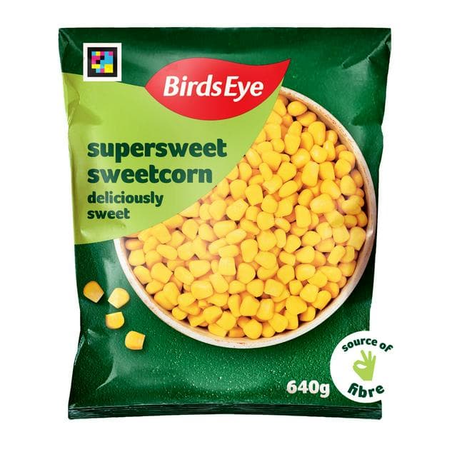 Birds Eye Supersweet Sweetcorn 640g - gallery image 1