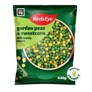 Birds Eye Garden Peas & Sweetcorn 640g