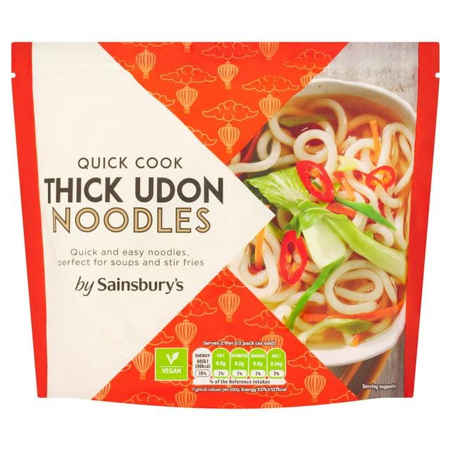 Sainsbury's Udon Noodles Quick To Cook x2 300g - gallery image 1