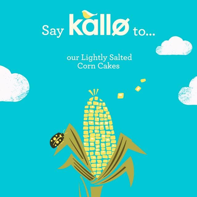 Kallo Lightly Salted Corn Cakes 130g - gallery image 3